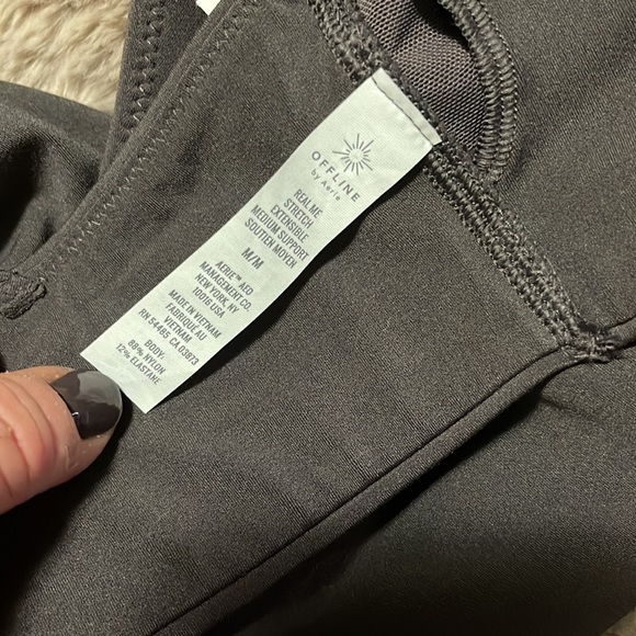 Aerie OFFLINE Real Me Stretch Macrame Sports Bra size medium - Picture 10 of 10